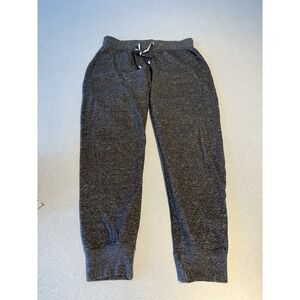 Love Me by Reflex Women's Size ML Joggers Sweatpants Black Grey w/ Drawstring
